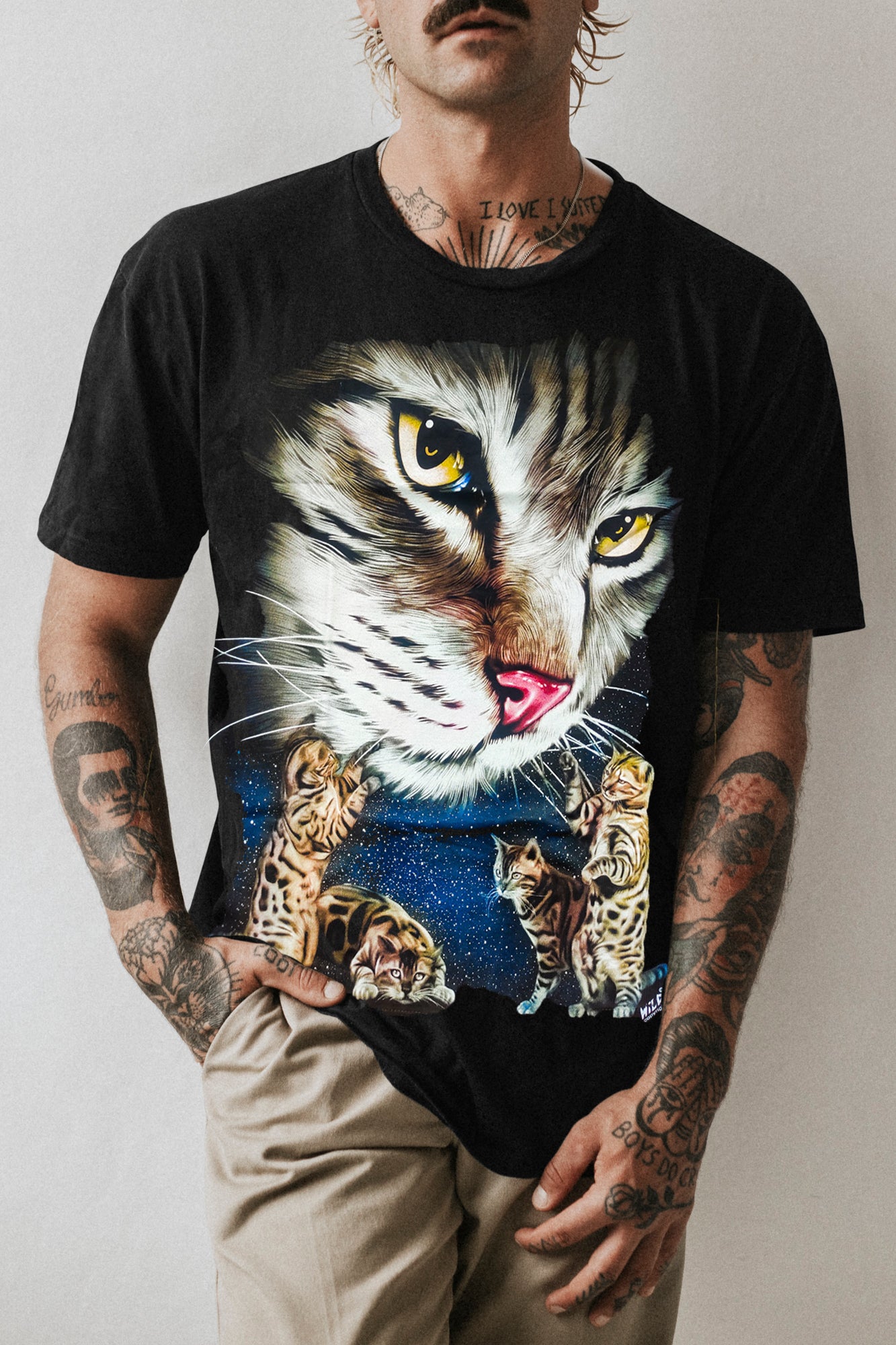 Wild Clothing Katzen T-Shirt - Wild-Clothing