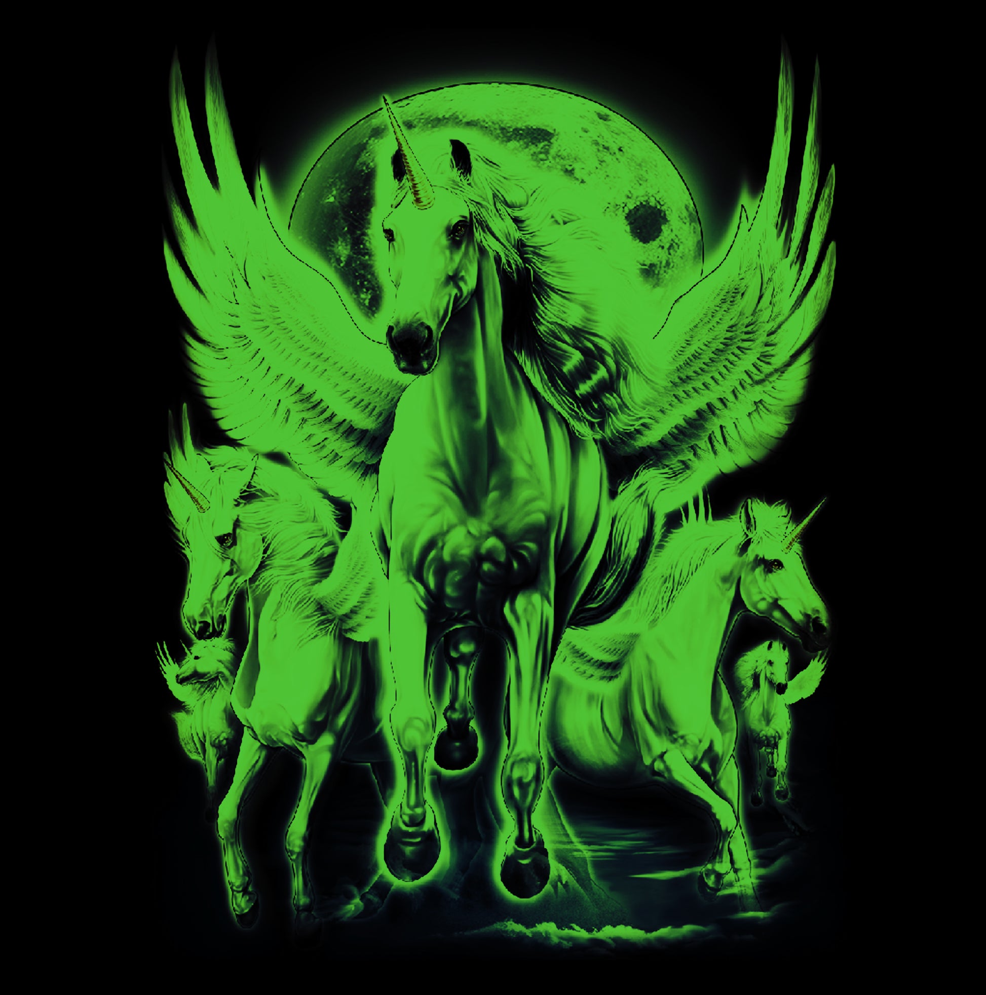 Wild Clothing Unicorn Pegasus T-Shirt - Wild-Clothing