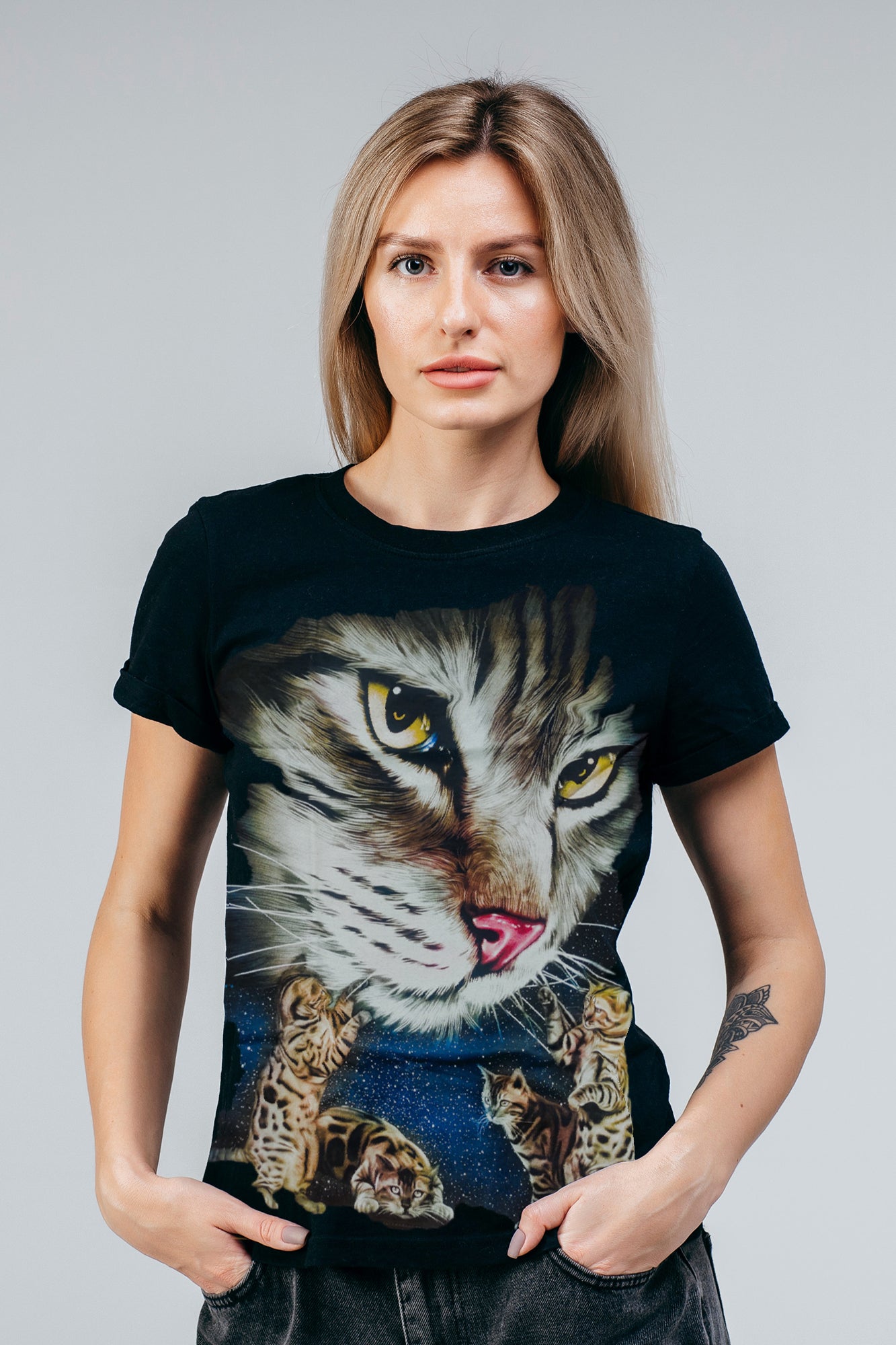 Wild Clothing Katzen T-Shirt - Wild-Clothing